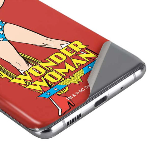 DC Comics Wonder Woman Classic Art Pose Galaxy S20 Plus Skin